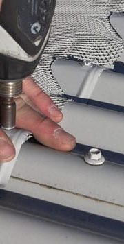 Gutter Guard installation